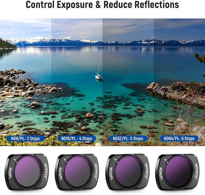 NEEWER Magnetic ND/PL Filter Set Compatible - Image 4
