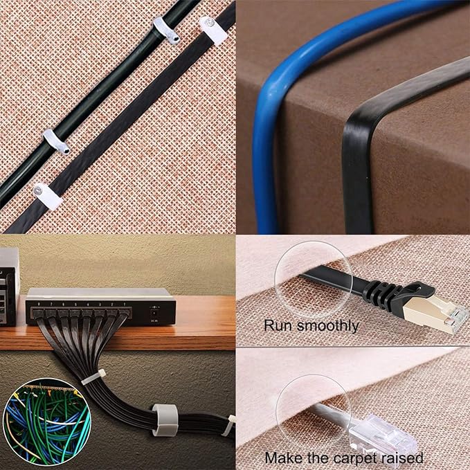 BUSOHE Cat 8 Ethernet Cable 6 FT 2-Pack, 40Gbps 2000MHz Cat8 High Speed Flat - Image 9
