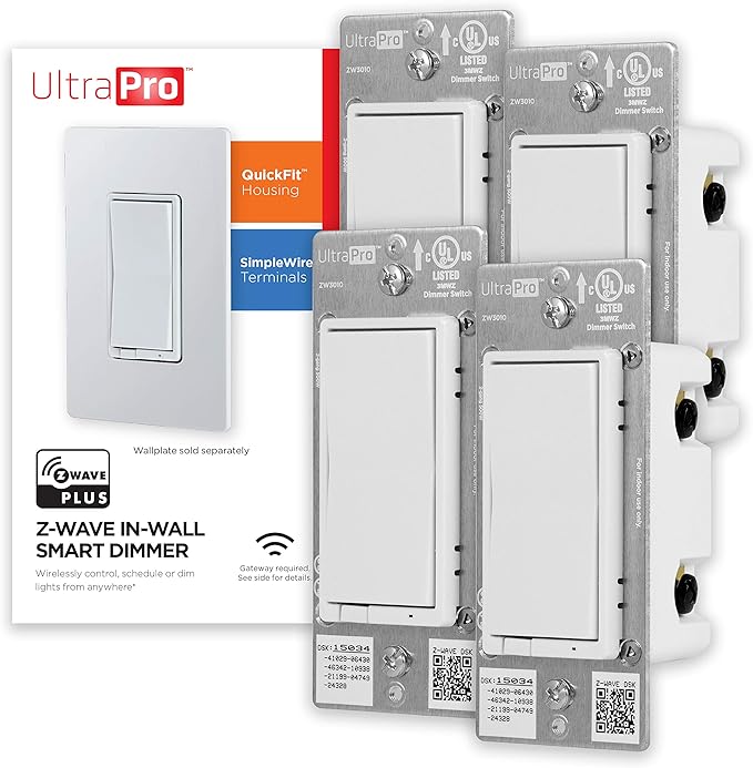 UltraPro Z-Wave Smart Light Dimmer by UltraPro