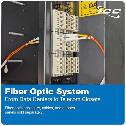 ICC LC to LC Duplex Multimode 62.5/125 Fiber Patch Cable, OFNR Riser, 2.0mm Zip - Image 8