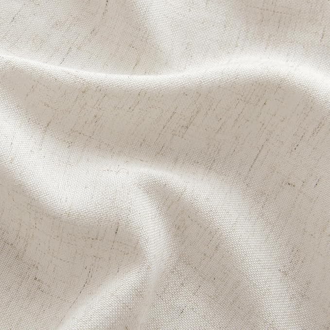 ANRODUO Memory Trained Pinch Pleated Curtains 84 Inches Long, Viral Linen Pinch - Image 8