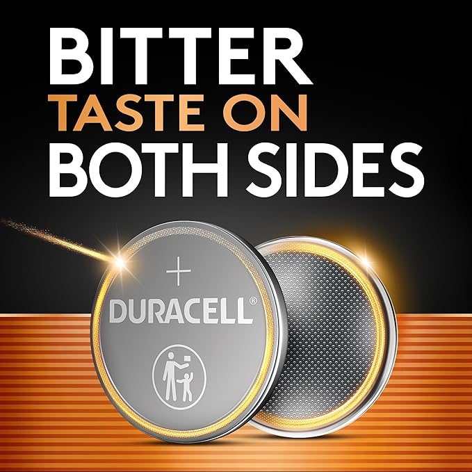 Duracell CR2032 Lithium Battery 3 Volt, Child Safety Features, Compatible - Image 2
