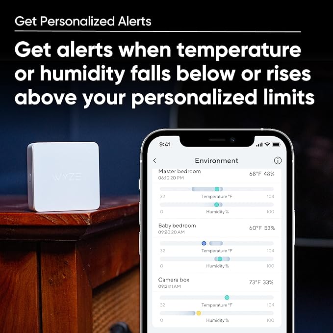 Wyze Climate Sensor Wyze Sense Hub required - Image 5
