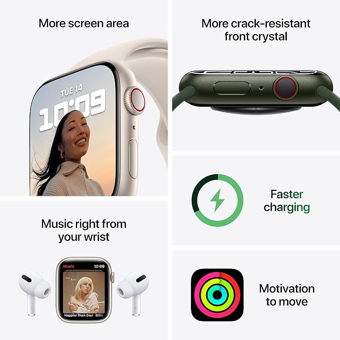 Apple Watch Series 7 Graphite Stainless Steel Case - Image 4