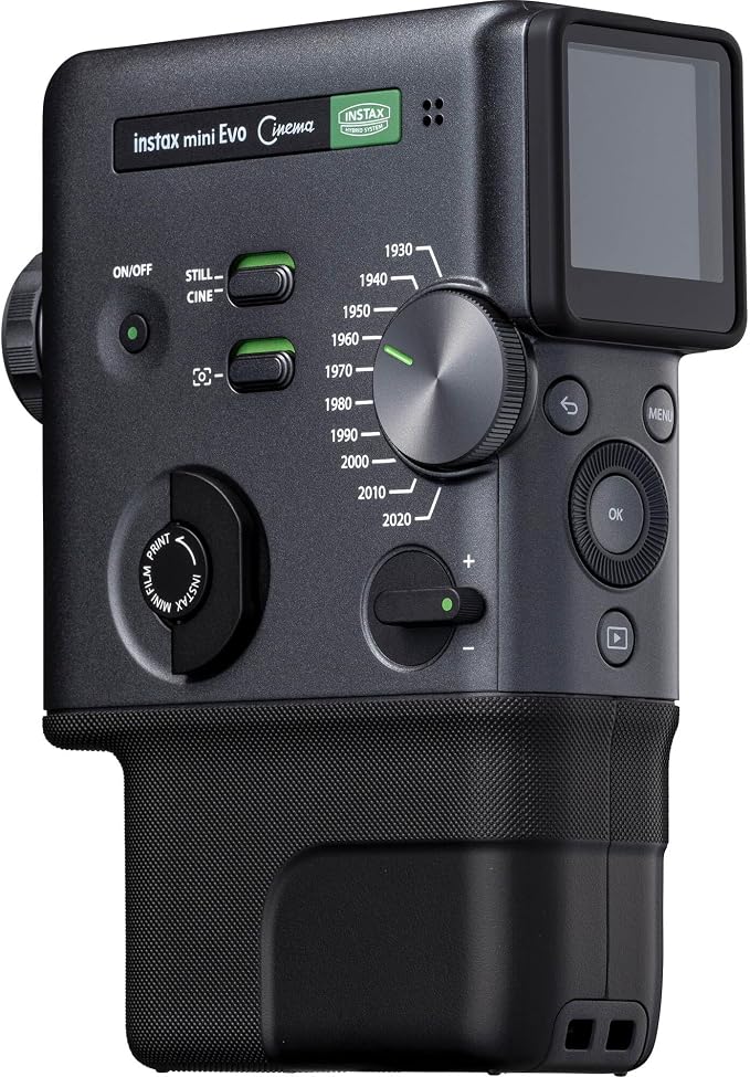 FUJIFILM instax mini Evo Cinema Hybrid Instant Camera Viewfinder, Hand Strap - Image 4