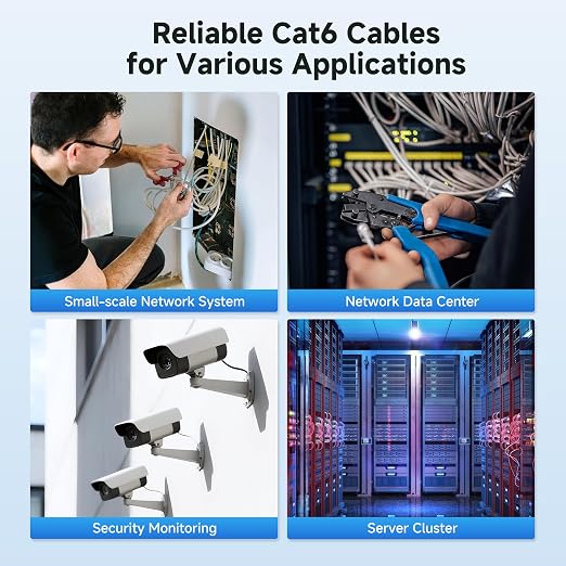 Cable Matters 10Gbps in-Wall Rated 23AWG Bare Copper Shielded Cat 6A Cable - - Image 9