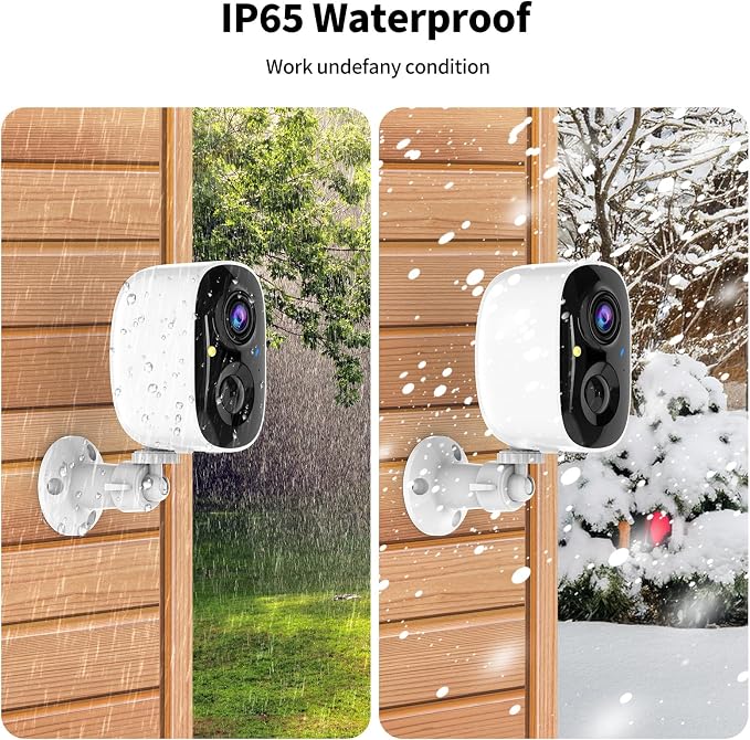 2K FHD WiFi Wireless Cameras Solar Powered, Security Cameras Wireless Outdoor - Image 9
