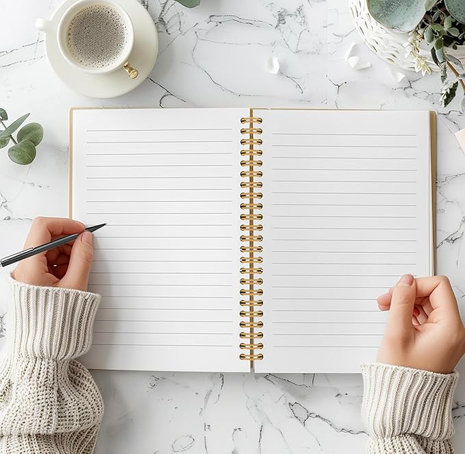 Howdy Western Notebook Journal 164 Pages - Western Gifts for Women Cowboy Cowgirl, Western Cool Notebook, College School Supplies, 5.5×8.3 Notebook Spiral Bound