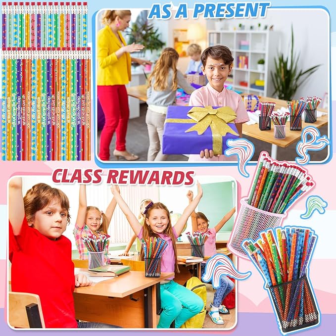 720 Pcs Scented Pencils Bulk for Kids Inspirational Motivational Cute Fun Fruit Wood Smelly Graphite Pencils with Erasers for School Classroom Office Students Girls Boys Gifts Supplies