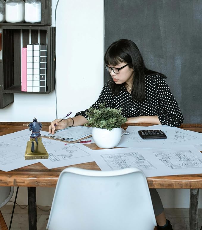 Medieval Knight Pen Holder Office Desk Decor Gifts for Men Father Husband Him Unique