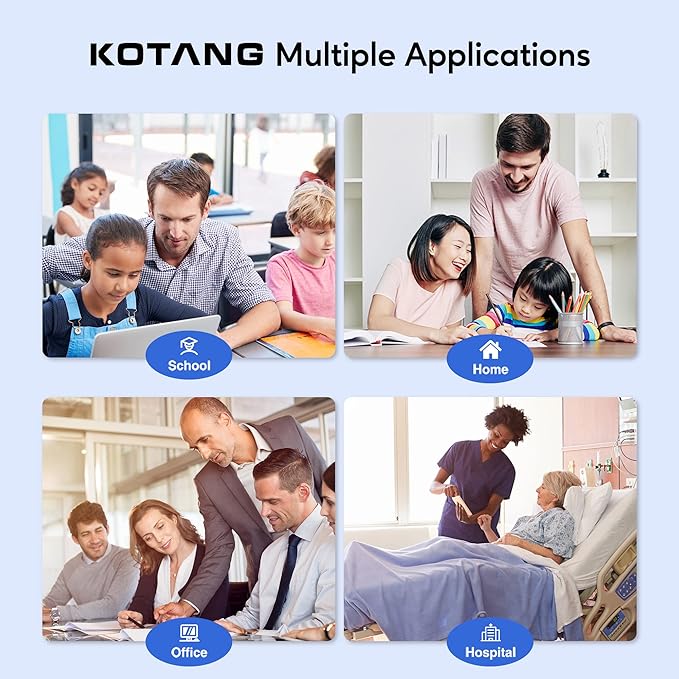 LC401XL Ink Cartridge Replacement for Brother LC401XL Ink Work with MFC-J1170DW J1010DW J1012DW Printer (Black, Cyan, Magenta, Yellow, 4 Pack)