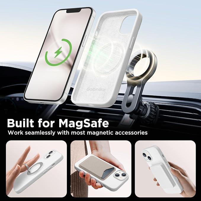 GolbinBox Magnetic for iPhone 15 Case, Compatible - Image 4