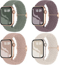 4 Pack Braided Stretchy Bands Compatible by Suitisbest
