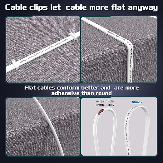 Cat 8 Ethernet Cable 150 FT, Heavy Duty High Speed 40Gbps 2000Mhz Internet - Image 5