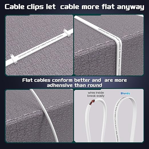 AOPOCKAN TECH Cat 8 Ethernet Cable 6 FT, Heavy Duty High Speed 40Gbps 2000Mhz - Image 5
