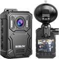 BOBLOV KJ23Pro 2K Body Camera, 256GB Body Worn Camera by BOBLOV