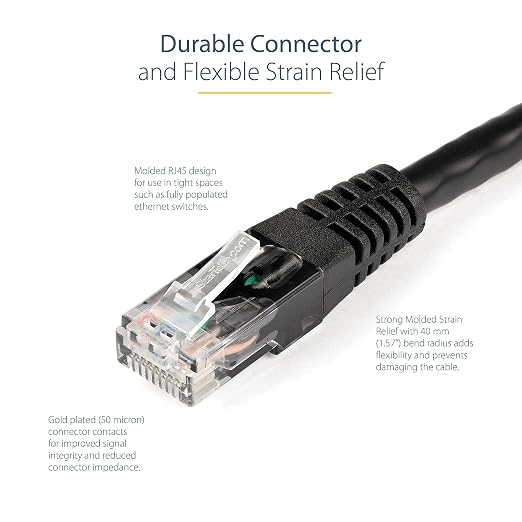 StarTech 50ft CAT6 Ethernet Cable - Image 3