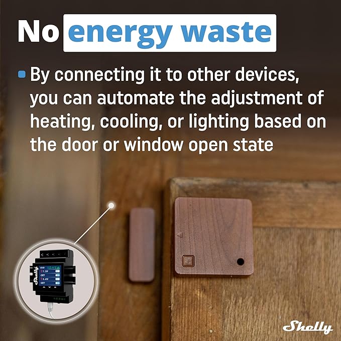 Shelly Blu Door/Window Brown | Bluetooth Operated Sensor | Home Automation | - Image 3