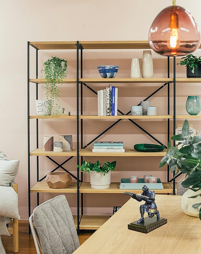 Medieval Knight Pen Holder Office Desk Decor Gifts for Men Father Husband Him Unique