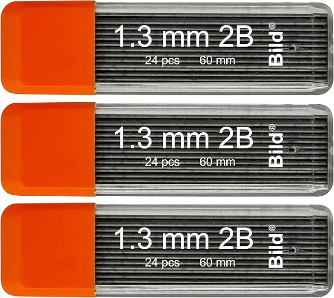 Bild Premium Mechanical Pencil Lead Refills (2B, 1.3 mm)