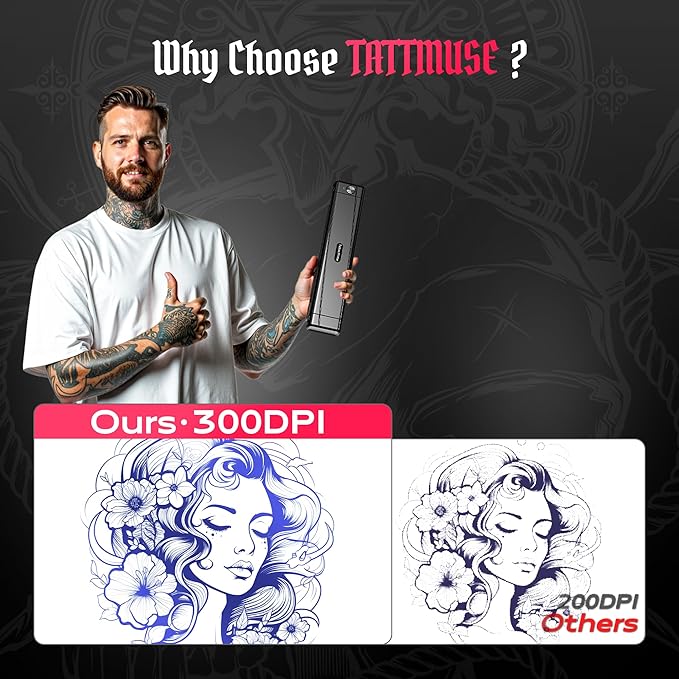 TATTMUSE 2026 New Version Tattoo Stencil Printer Machine - Image 5
