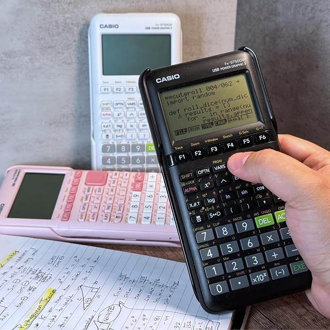Casio fx-9750GIII Graphing Calculator | Natural Textbook Display | Python - Image 5
