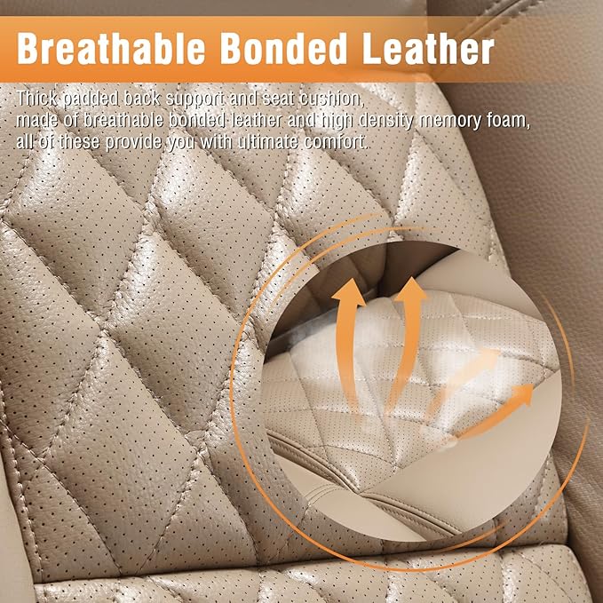 EZAKI High Back Office Chair-Flip-up Arms Executive Computer Desk Chair, Built-in Lumbar Support Thick Padded Adjustable Rock Tension Ergonomic Design for Back Pain