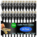 Cat6a Slim Ethernet Patch Cable 3 ft, Cat6a Patch Cable by Lysymixs