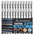 CableGeeker Patch Cables Cat6a 3ft Slim, Cat6 Ethernet Patch Cable 10G Support by CableGeeker