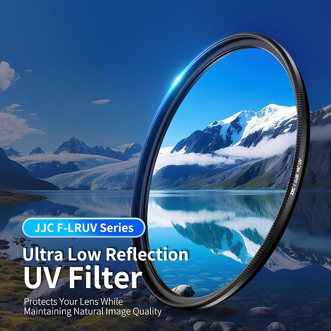 JJC 62mm Ultra-Low Reflectivity UV Filter MCUV Lens Protection - Image 2