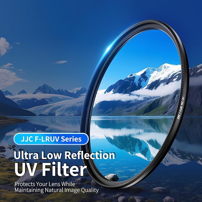 JJC 52mm Ultra-Low Reflectivity UV Filter Lens Protection - Image 2