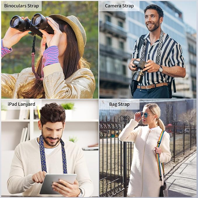 FIEIL Pineapple Shoulder Strap, Adjustable Camera Strap - Image 2