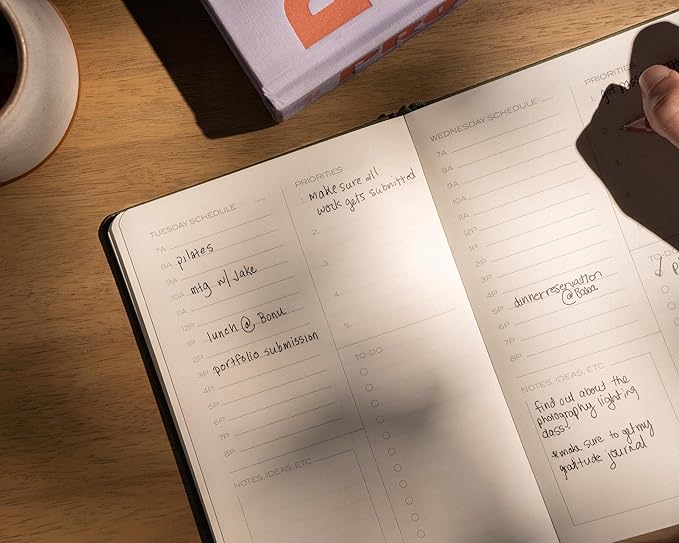 Anecdote 2025-2026 Planner: A Monthly, Weekly & Daily Planner 2025-2026 for Planning Your Success - A5 Size Hardcover Start Anytime and Achieve your Goals - Red