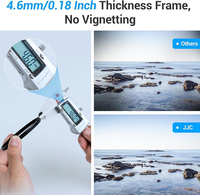 JJC 72mm Circular Polarizer Polarizing CPL Filter - Image 7