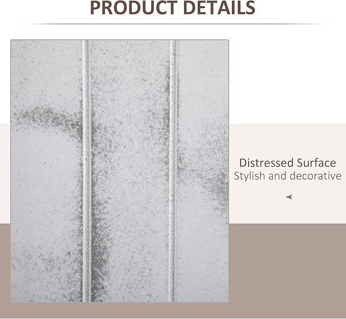 NicBex Room Divider 4 Panel Room Dividers with Whitewashed Surface Partition Room Dividers and Folding Privacy Screens 5.5 FT Wall Divider for Office, Room Separation,63.25"W x 0.75"D x 67"H, White