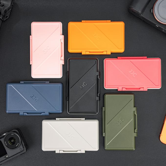 Blue 36 Slots Memory Card Case Water-Resistant Anti-Shock Memory Card Wallet - Image 4
