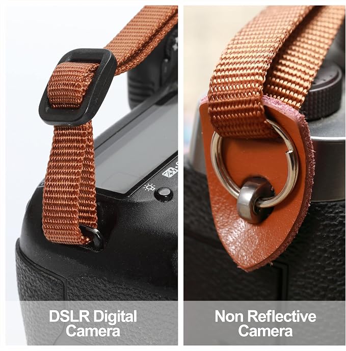 Padwa Lifestyle Mystic Grey Embroidered Camera Strap - Image 3