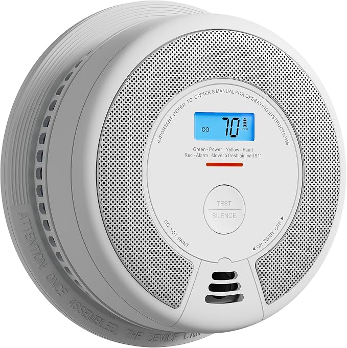 X-Sense Interconnected Smoke and Carbon Monoxide Detector 10-Year Battery by X-Sense