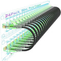 Sokqovt Cat6a Patch Cables Slim 15ft, Flexible Ethernet Cable 10G 550MHZ by Unknown