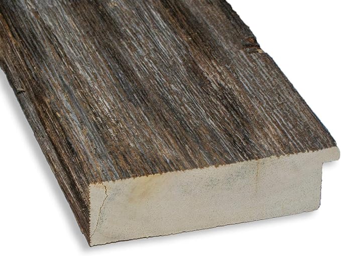 Amanti Art Natural Cork Board for Wall, 19x37 Vision Board with Brown Wood Frame, Medium Corkboard Office Decor for Home Organization, Country Rustic Corkboard Pinboard to Display Items for Home