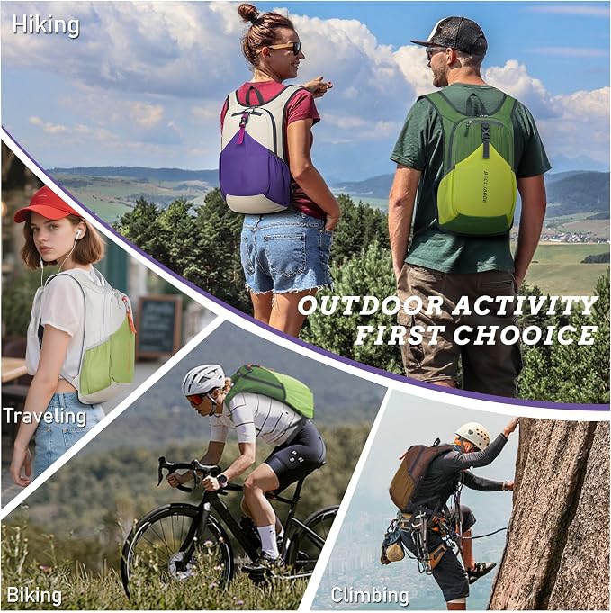 BECOJADDE 15L Small Hiking Backpack - Image 7