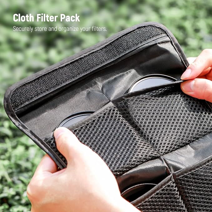 Neewer 72mm ND Lens Filter Kit: UV, Lens Hood and Lens Cap Compatible - Image 8
