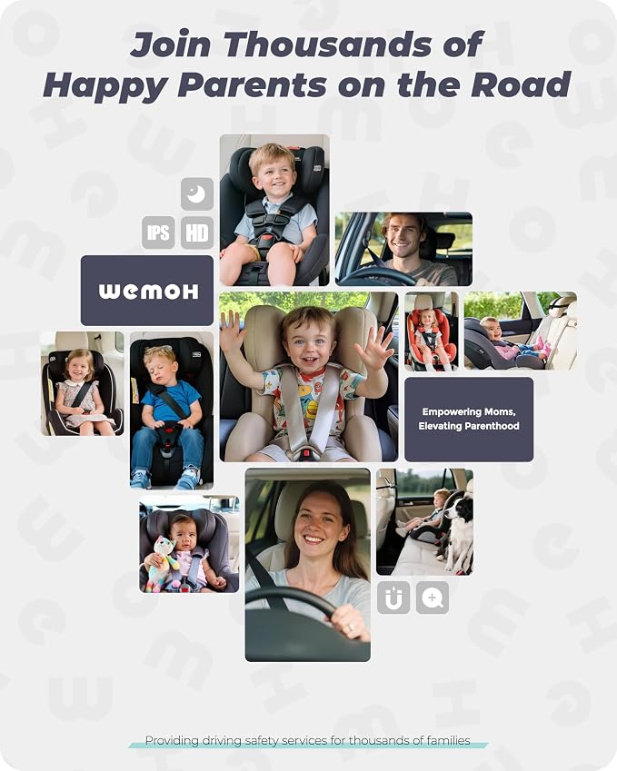 NO.1 Magnetic Baby Car Camera, Auto Night Vision, 360° Rotation Car Camera - Image 8