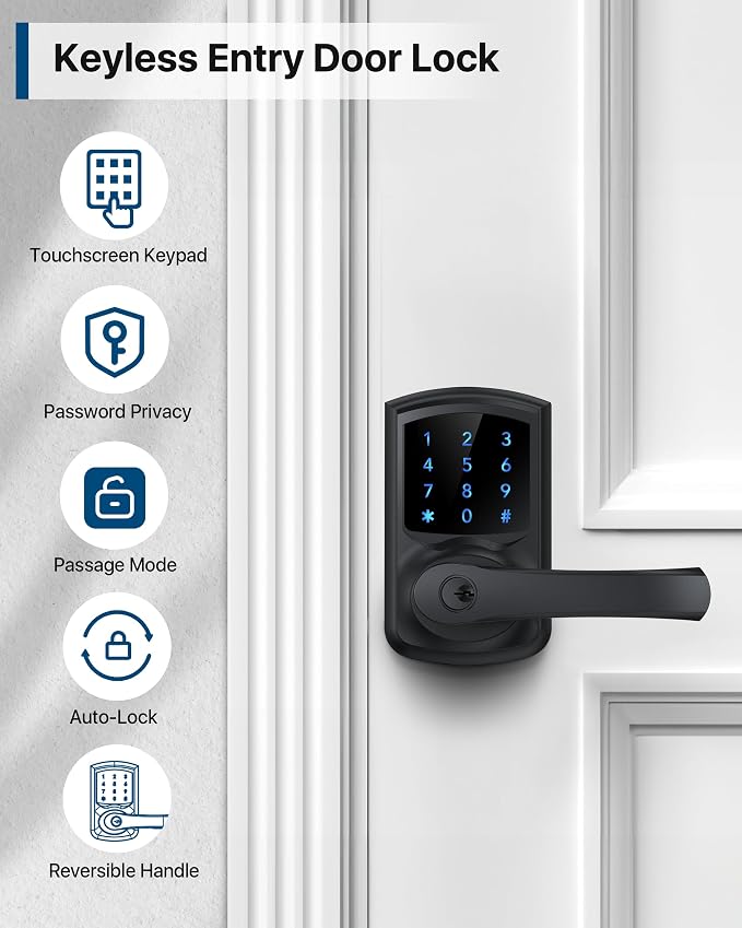 HIDALIFE Keyless Entry Door Lock - Image 2