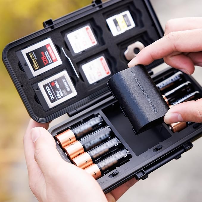 JJC Camera Battery SD Card Case - Image 6