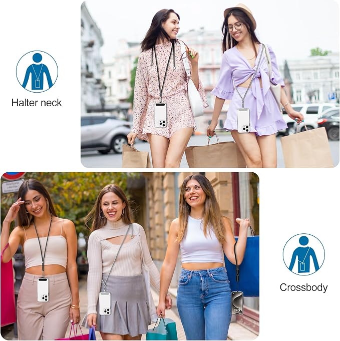 takyu Phone Lanyard, 2 Pack Adjustable Cell Phone Lanyard Crossbody Neck Strap - Image 7