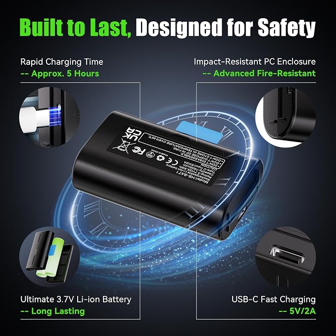 Lesaps 2-Pack Replacement Battery - Image 6