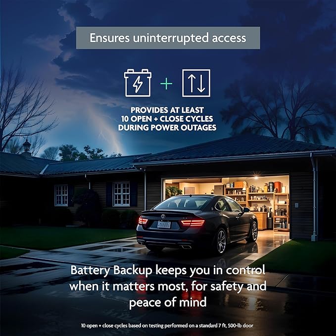Chamberlain 1/2 HP Chain Drive Smart Garage Door Opener - Image 4