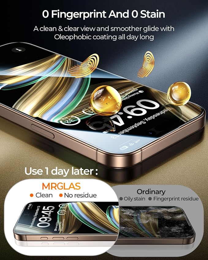 MRGLAS 4-Pack Privacy Screen Protector - Image 8