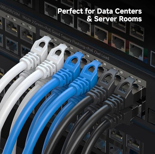 Cable Matters 10Gbps 10-Pack Snagless Shielded Cat 6A Ethernet Cable - 5ft - Image 8